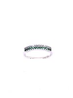 Anello Stocco Gioielli Donna in Oro bianco Zircone ANS 92 - ANS 92